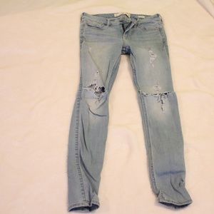 Hollister Low Rise Super Skinny Jeans